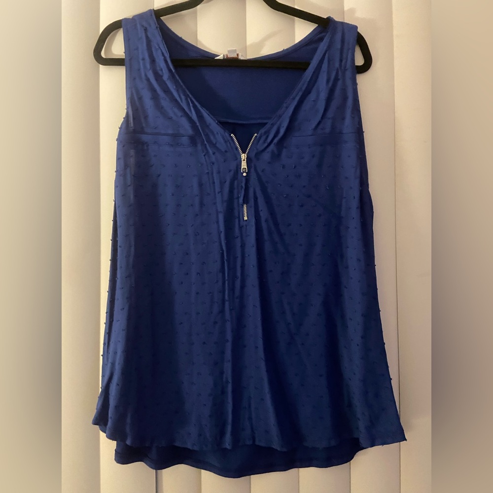 Candies royal blue tank top. Size XXL